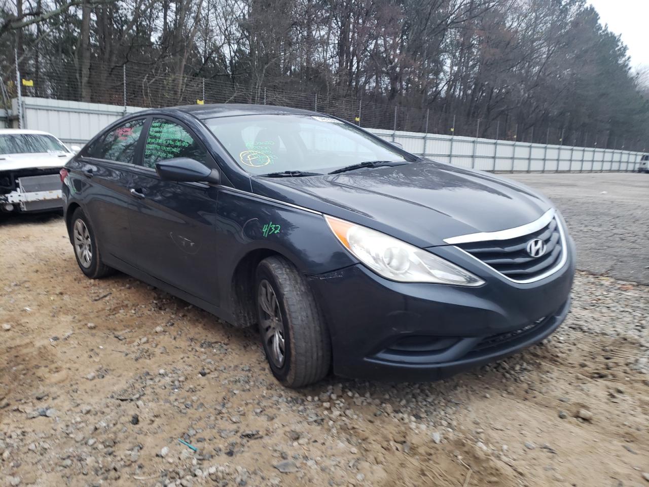 HYUNDAI SONATA GLS 2012 with VIN 5NPEB4AC5CH486229 - Photo from auction