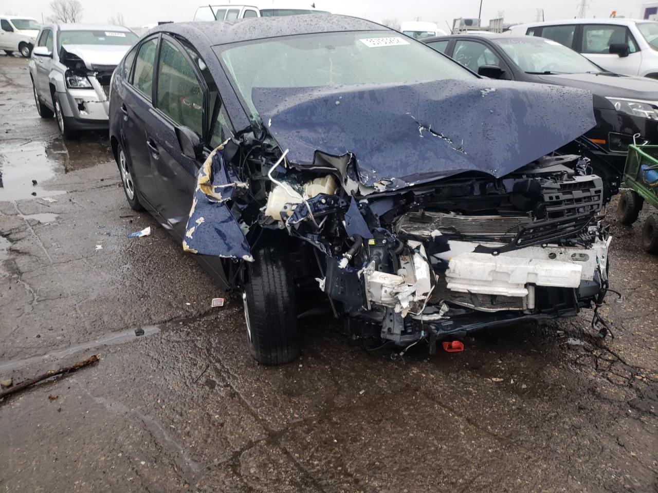 TOYOTA PRIUS 2014 with VIN JTDKN3DU8E0360276 - Photo from auction