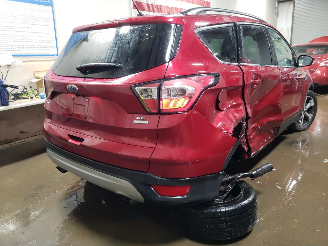 Photo 4 from auction – 2017 FORD ESCAPE SE with VIN 1FMCU0GD9HUC86540
