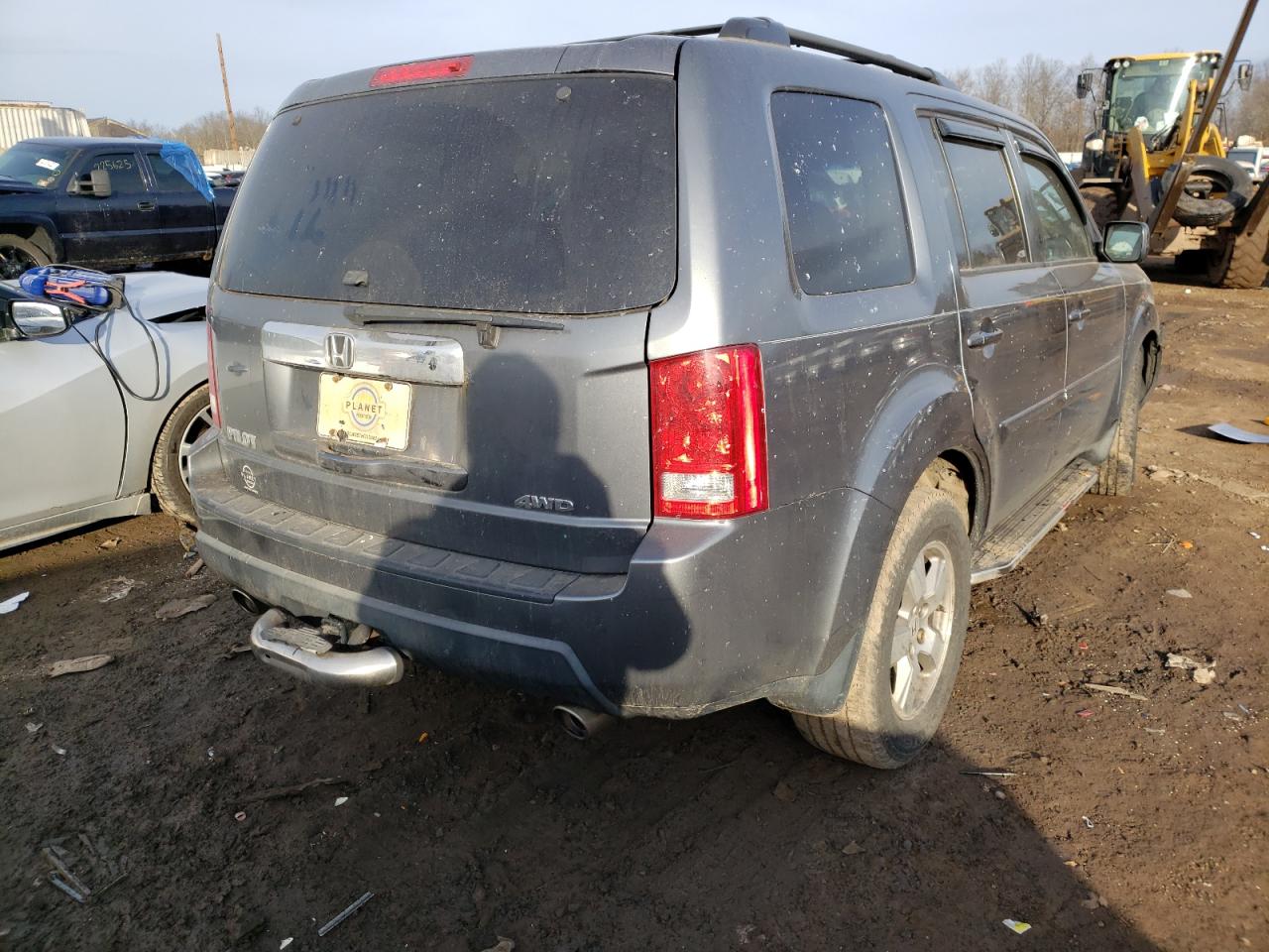 Photo 4 from auction – 2011 HONDA PILOT EXL with VIN 5FNYF4H53BB024502