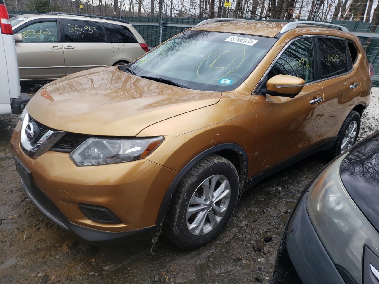 Photo 2 from auction – 2014 NISSAN ROGUE with VIN 5N1AT2MV0EC791032