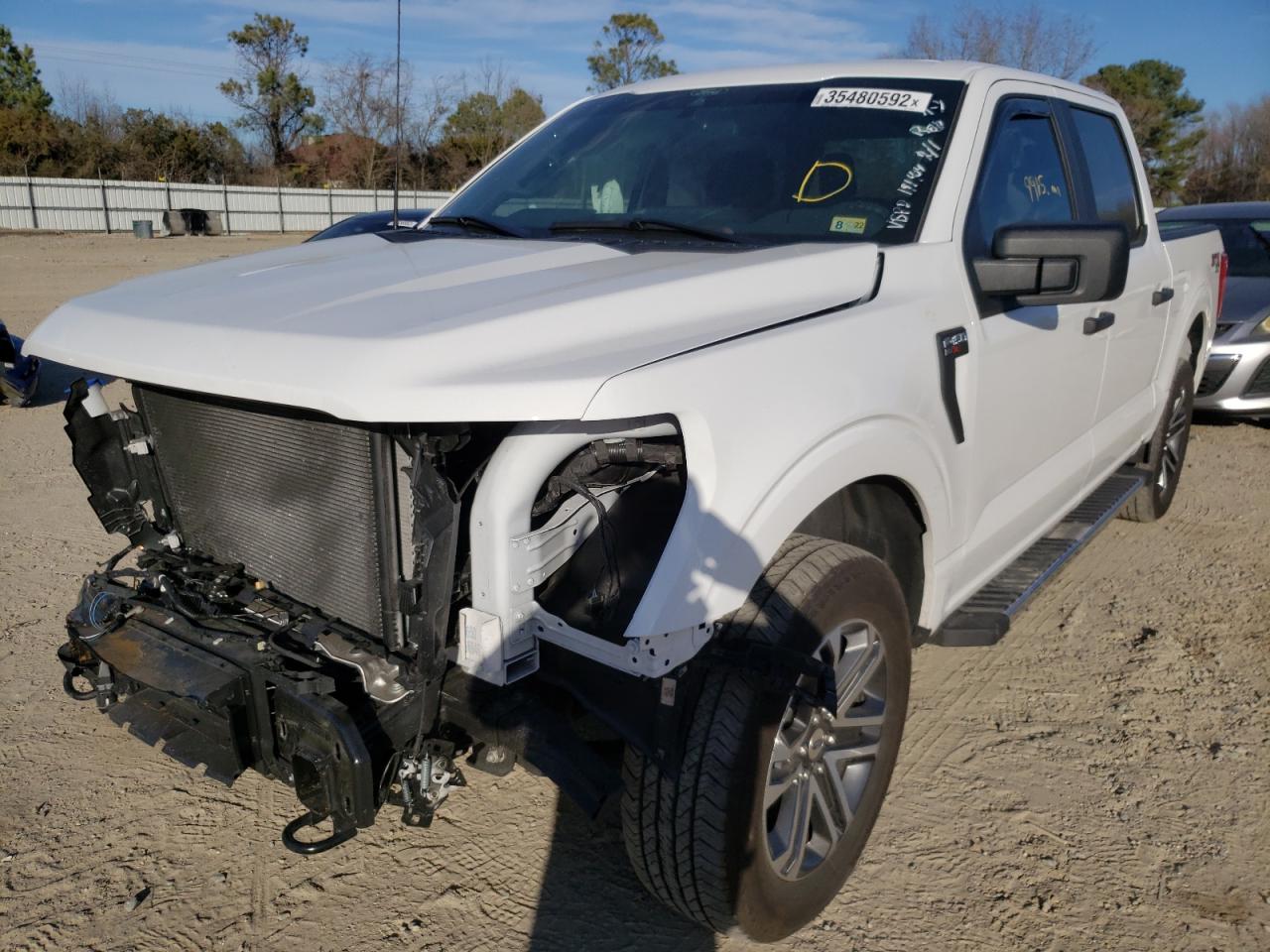 Photo 2 from auction – 2021 FORD F150 SUPER with VIN 1FTEW1EPXMFB91932