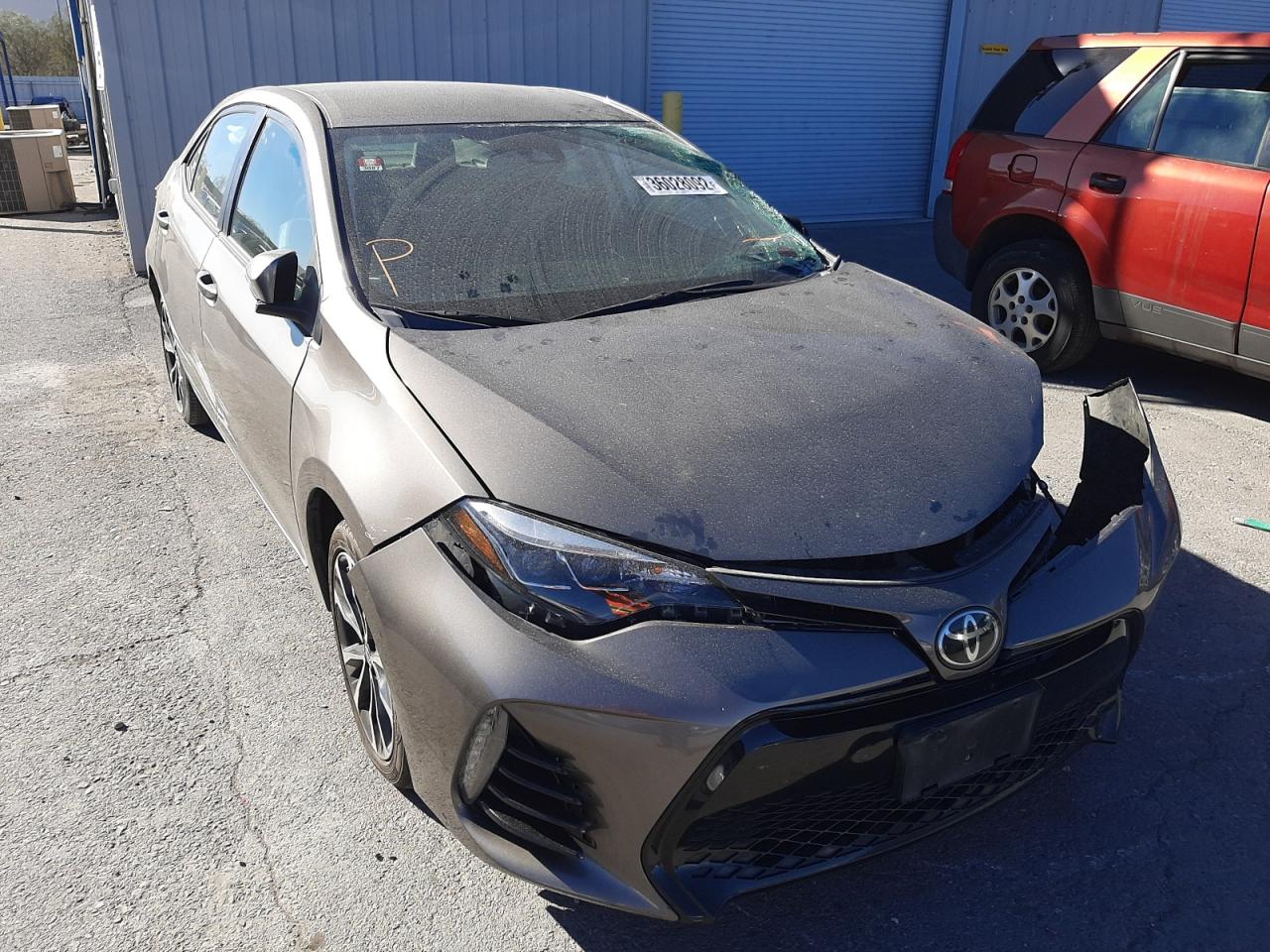 TOYOTA COROLLA L 2017 with VIN 5YFBURHE4HP642420 - Photo from auction