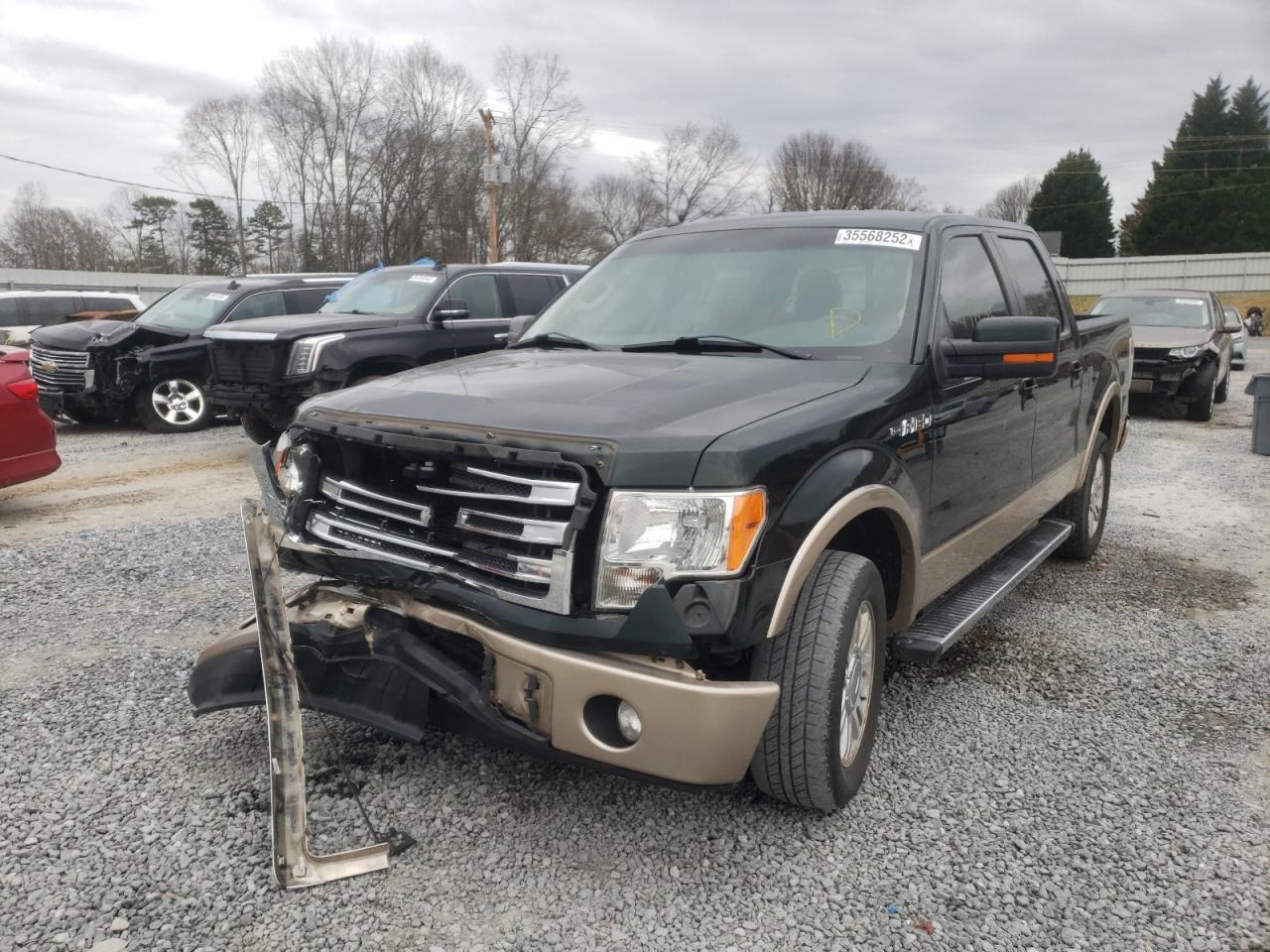 Photo 2 from auction – 2014 FORD F150 SUPER with VIN 1FTFW1CF4EKE50678