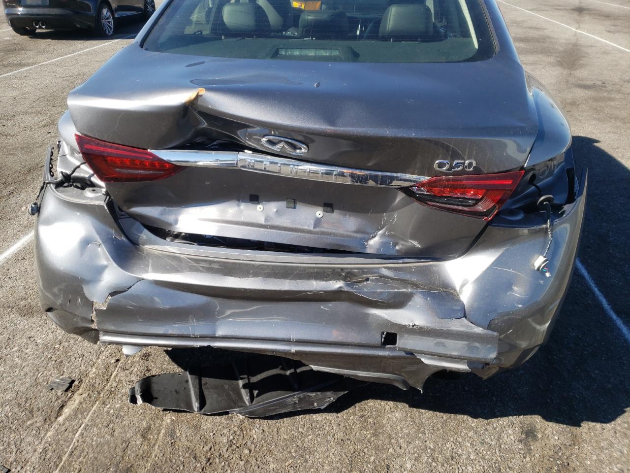 Photo 9 from auction – 2019 INFINITI Q50 LUXE with VIN JN1EV7AP1KM516541