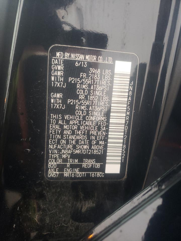 Photo 10 from auction – 2013 NISSAN JUKE S with VIN JN8AF5MR7DT218521