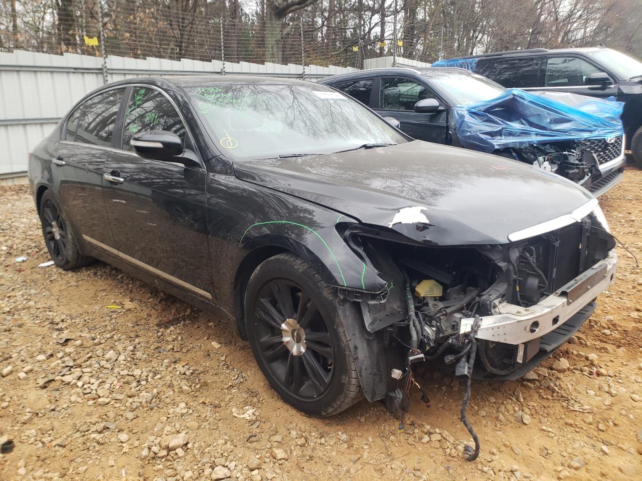 HYUNDAI GENESIS 4. 2011 with VIN KMHGC4DF5BU114370 - Photo from auction