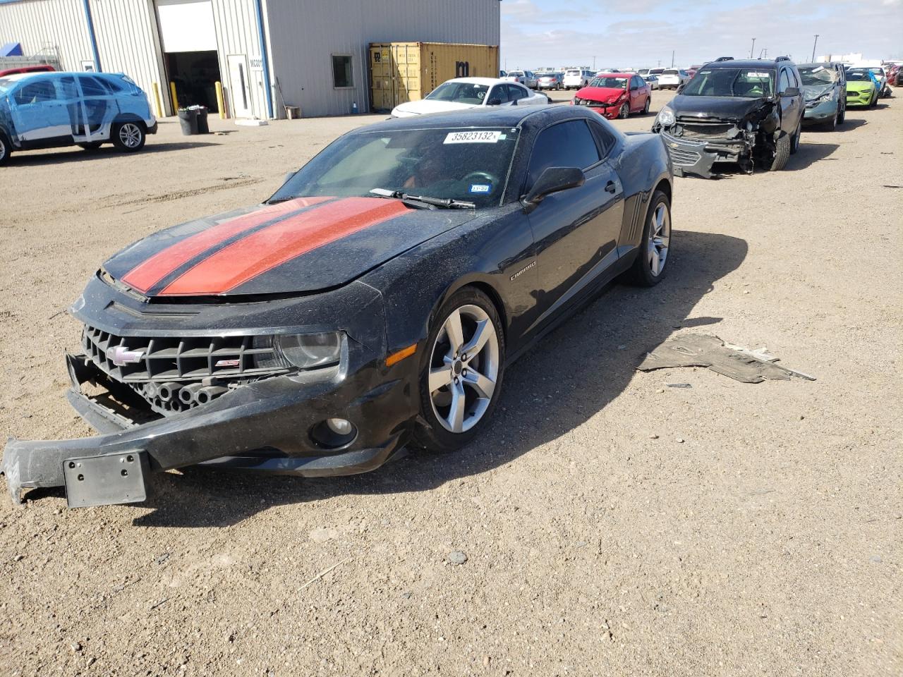 Photo 2 from auction – 2010 CHEVROLET CAMARO SS with VIN 2G1FT1EW4A9195251