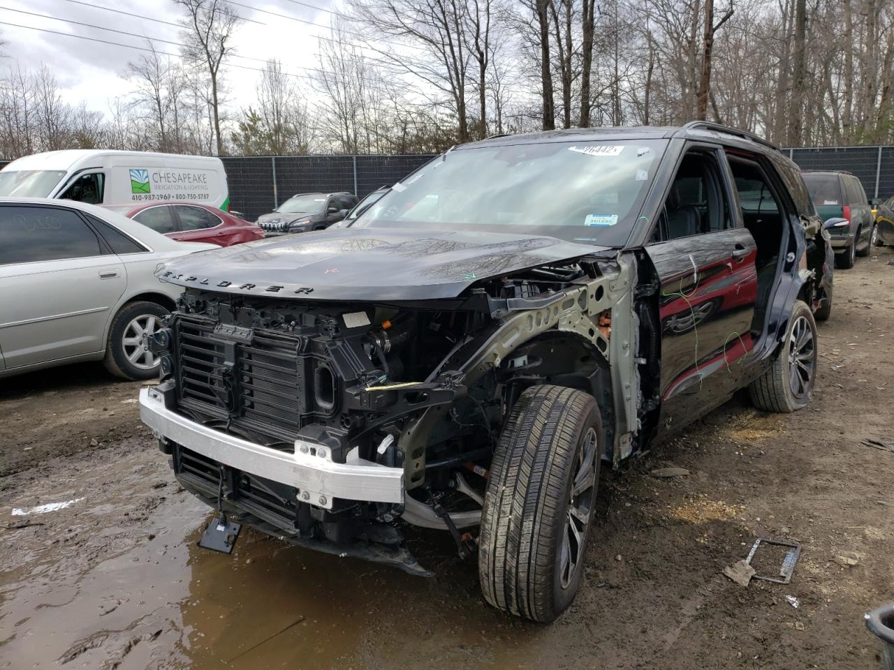 Photo 2 from auction – 2020 FORD EXPLORER S with VIN 1FM5K8GC6LGC68038