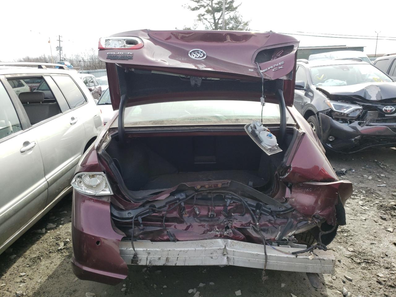 Photo 9 from auction – 2006 BUICK LUCERNE CX with VIN 1G4HP57206U171122