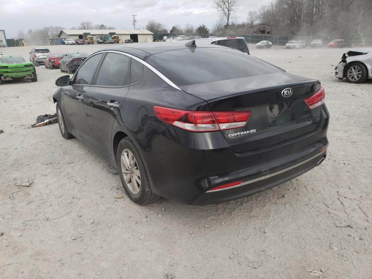 Photo 3 from auction – 2016 KIA OPTIMA LX with VIN 5XXGT4L31GG096703