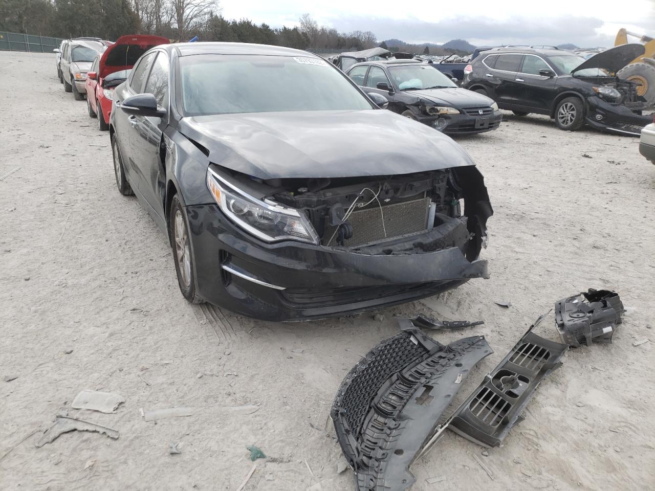 KIA OPTIMA LX 2016 with VIN 5XXGT4L31GG096703 - Photo from auction