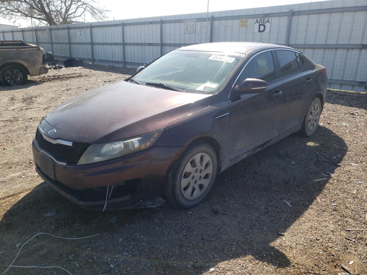 Photo 2 from auction – 2011 KIA OPTIMA with VIN KNAGM4A7XB5087785