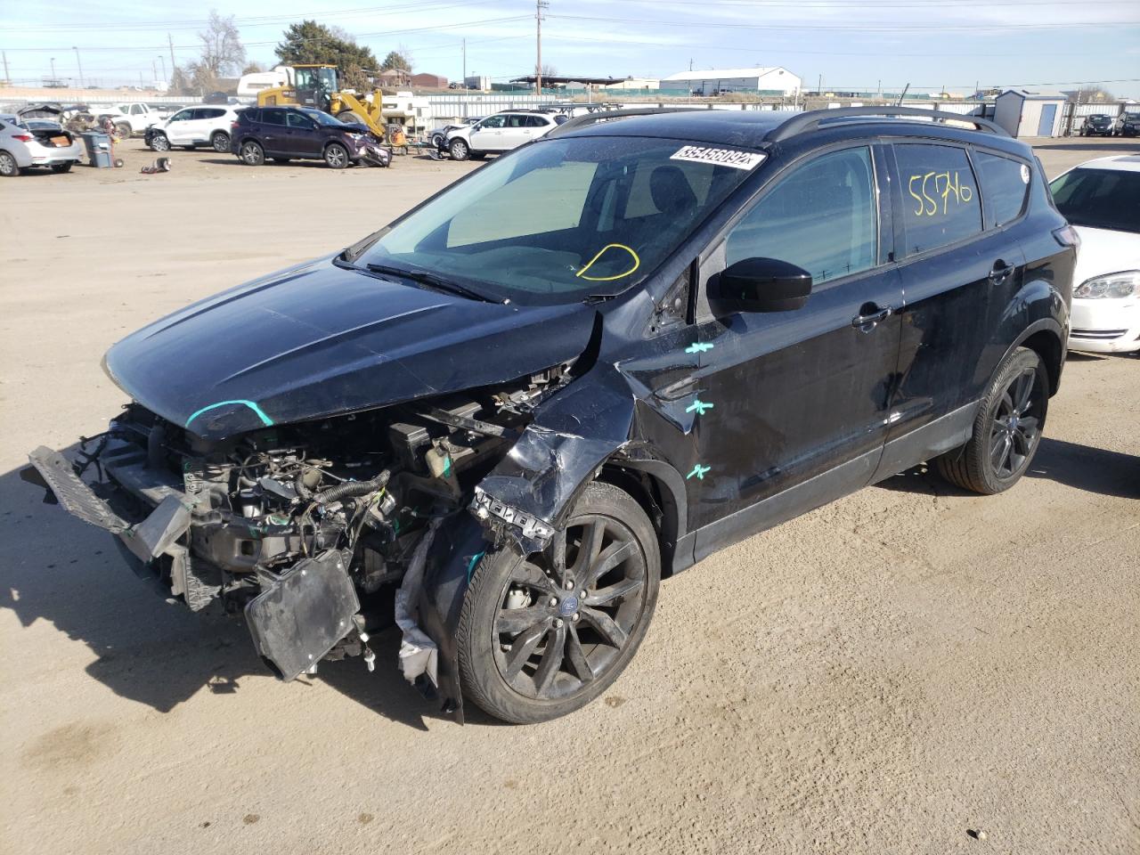 Photo 2 from auction – 2018 FORD ESCAPE SE with VIN 1FMCU0GD8JUA79367