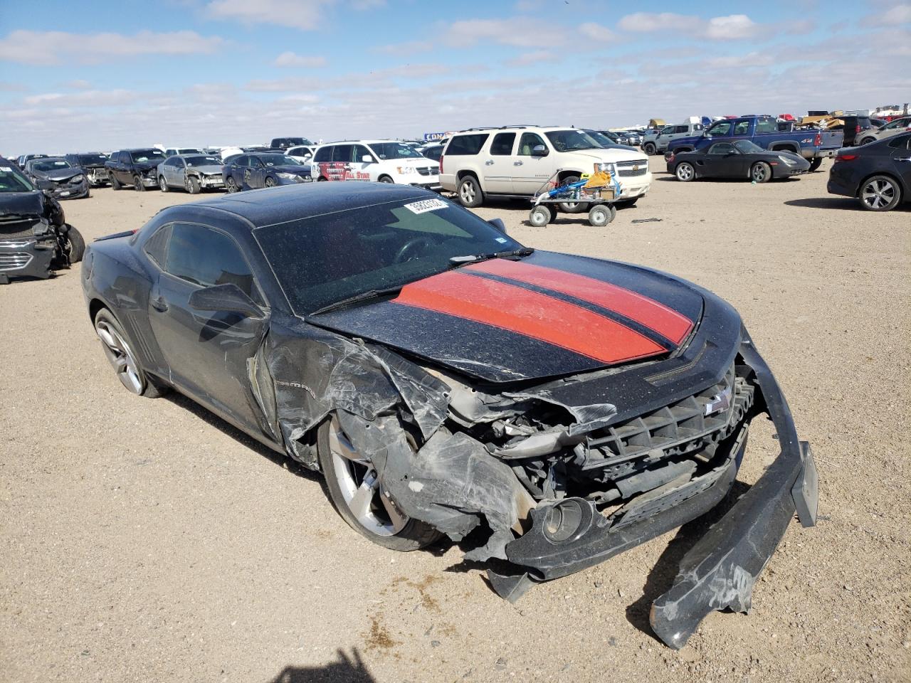 CHEVROLET CAMARO SS 2010 with VIN 2G1FT1EW4A9195251 - Photo from auction