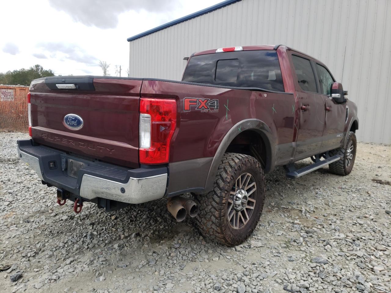 Photo 4 from auction – 2017 FORD F250 SUPER with VIN 1FT7W2BT0HED48279