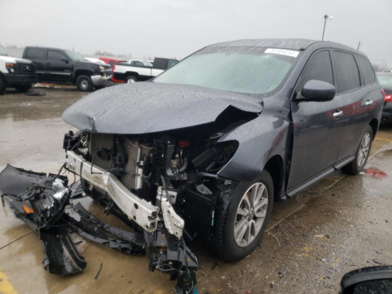 Photo 2 from auction – 2014 NISSAN PATHFINDER with VIN 5N1AR2MMXEC730633