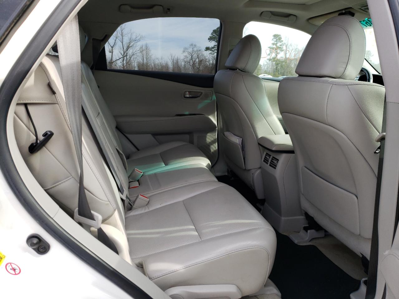 Photo 6 from auction – 2012 LEXUS RX 350 with VIN 2T2BK1BA3CC123473