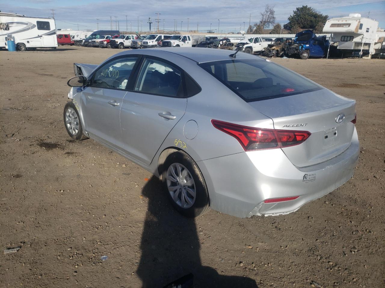 Photo 3 from auction – 2019 HYUNDAI ACCENT SE with VIN 3KPC24A35KE074287