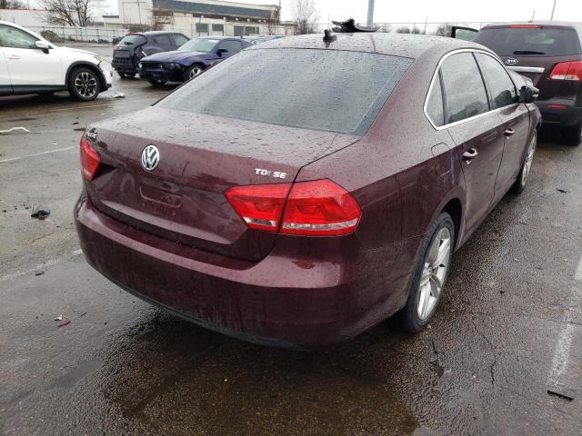 Photo 4 from auction – 2014 VOLKSWAGEN PASSAT with VIN 1VWBN7A35EC039357