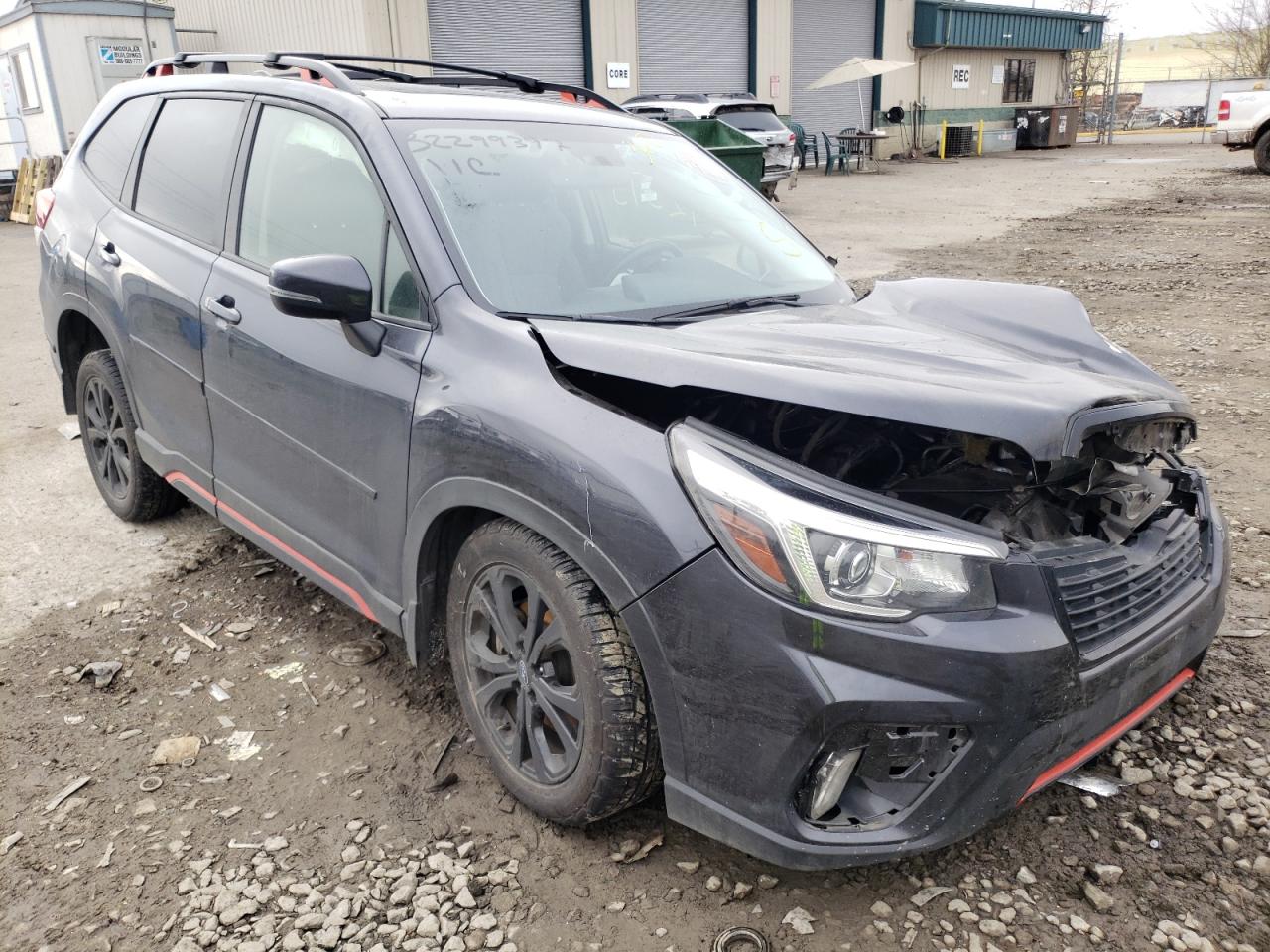 SUBARU FORESTER S 2019 with VIN JF2SKAPC8KH521885 - Photo from auction