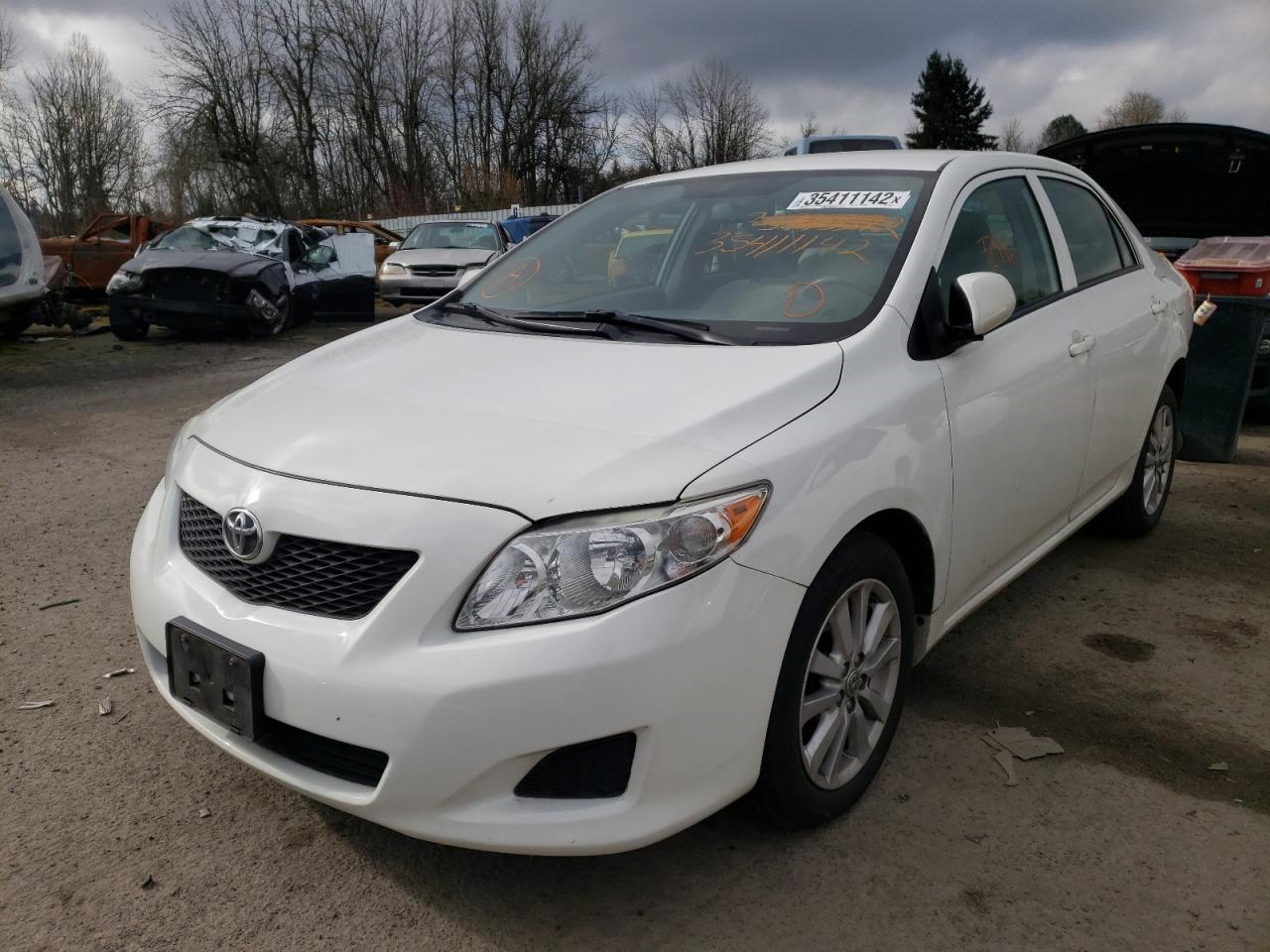 Photo 2 from auction – 2009 TOYOTA COROLLA BA with VIN JTDBL40E499066675