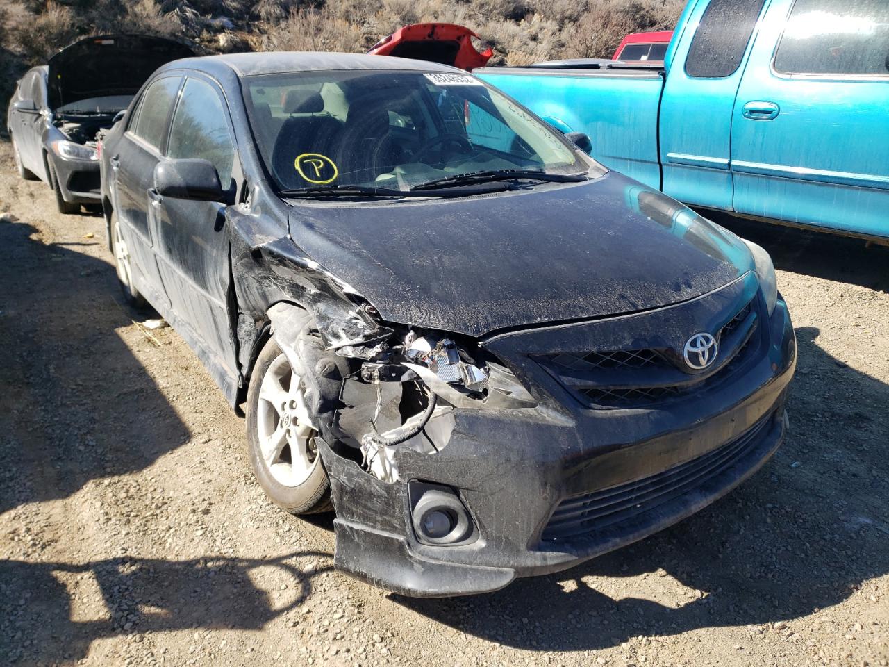 TOYOTA COROLLA BA 2012 with VIN 2T1BU4EE3CC851809 - Photo from auction