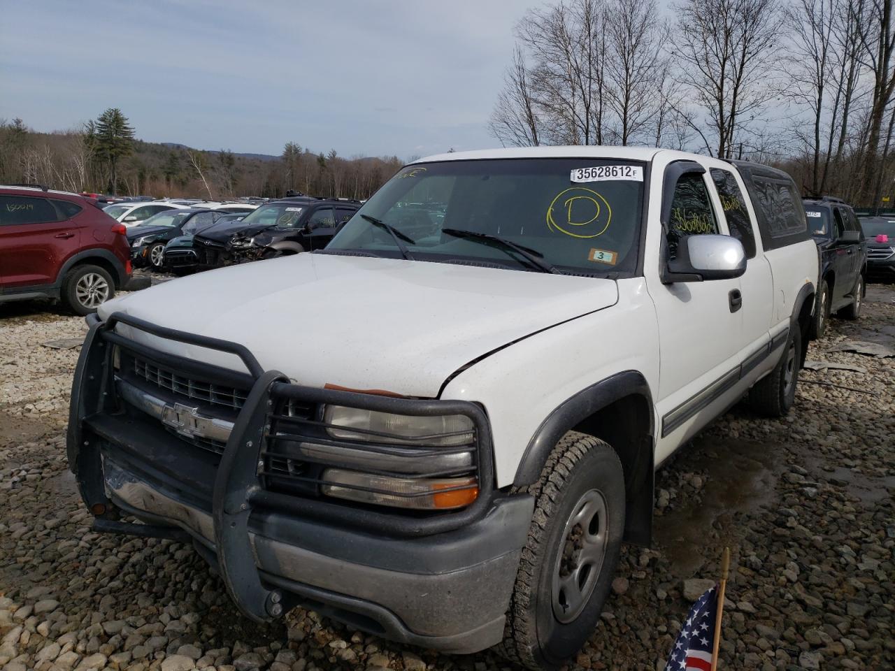 Photo 2 from auction – 2001 CHEVROLET SILVERADO with VIN 1GCEK19T61E222906