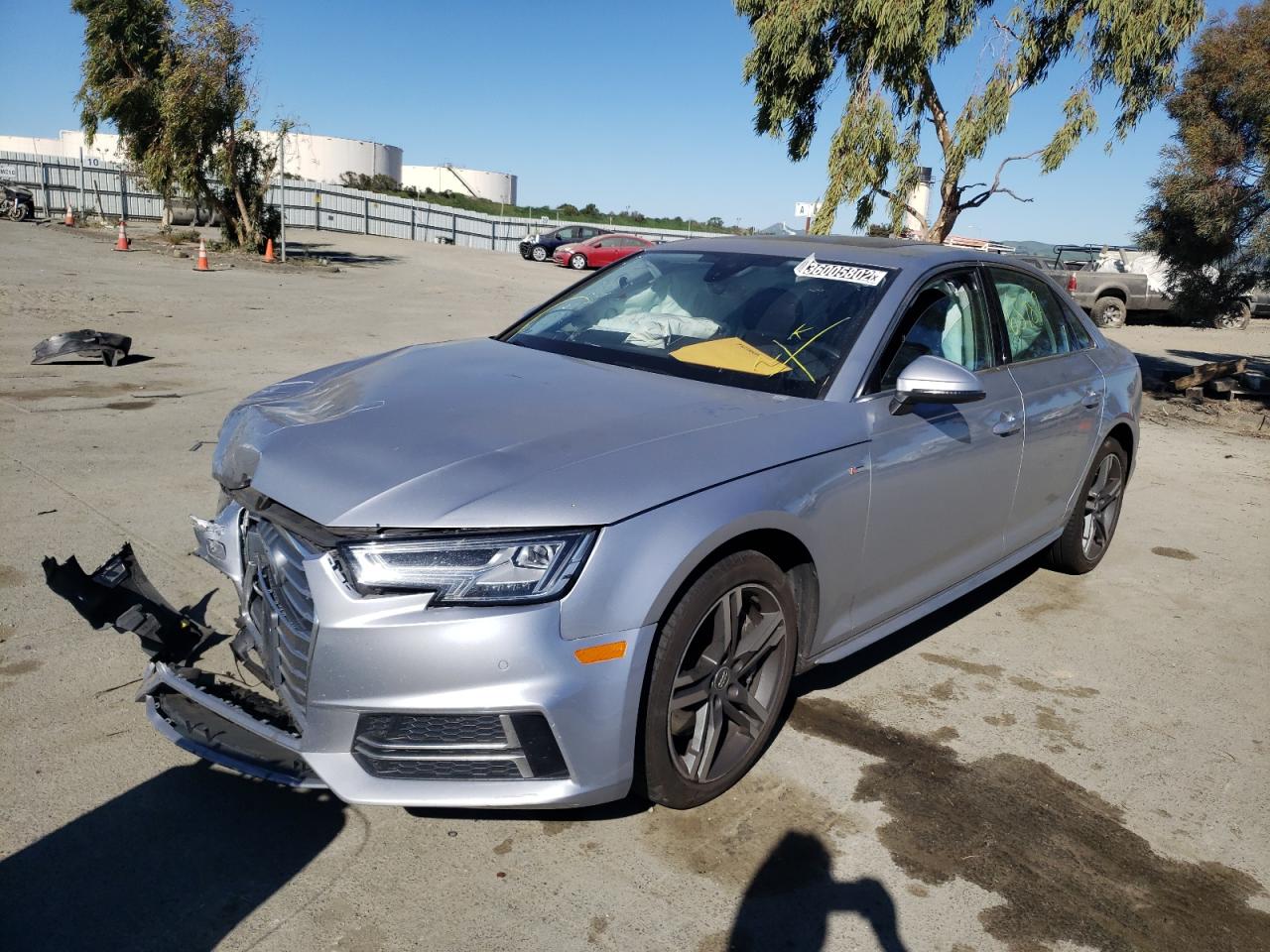 Photo 2 from auction – 2018 AUDI A4 PREMIUM with VIN WAUENAF49JA079605