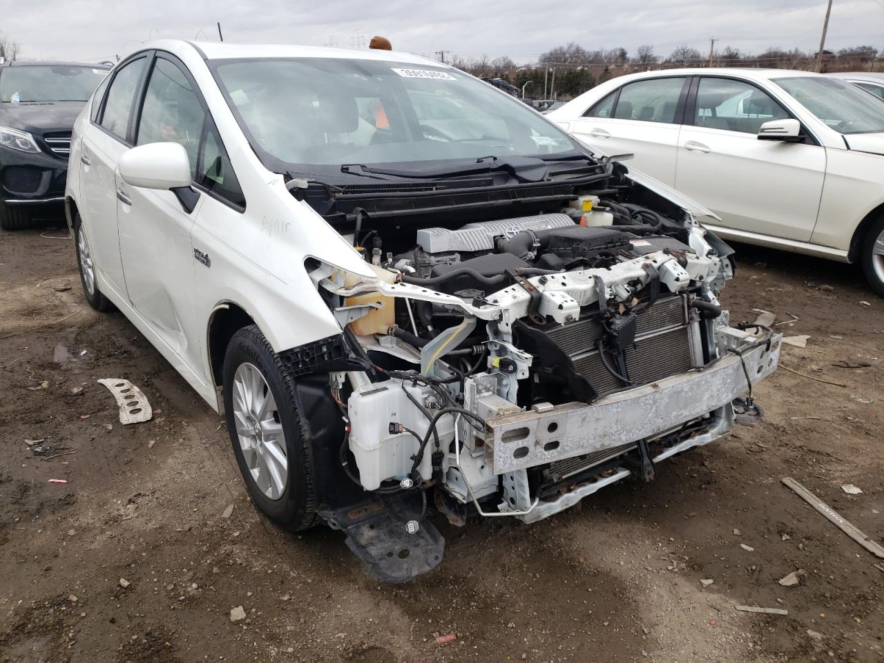 TOYOTA PRIUS PLUG 2013 with VIN JTDKN3DP0D3031157 - Photo from auction