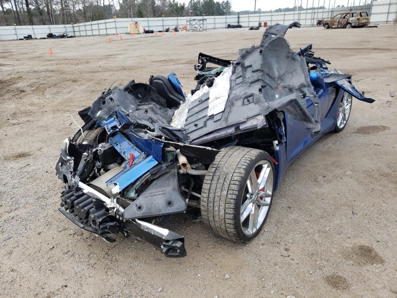 Photo 4 from auction – 2015 CHEVROLET CORVETTE S with VIN 1G1YD2D71F5115186