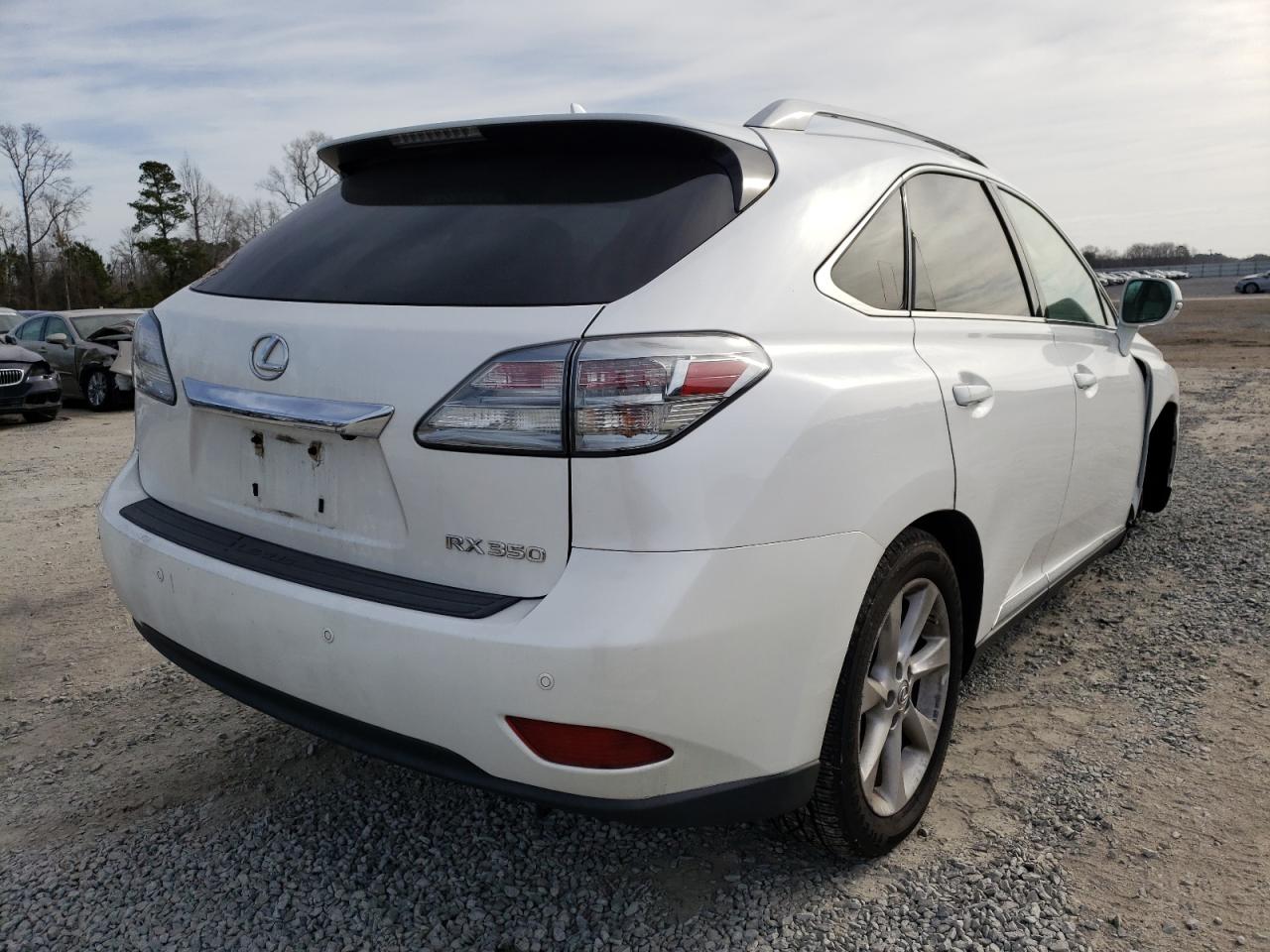 Photo 4 from auction – 2012 LEXUS RX 350 with VIN 2T2BK1BA3CC123473