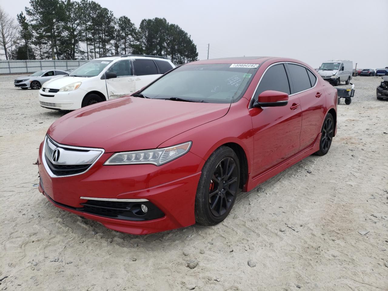 Photo 2 from auction – 2017 ACURA TLX TECH with VIN 19UUB2F56HA002143