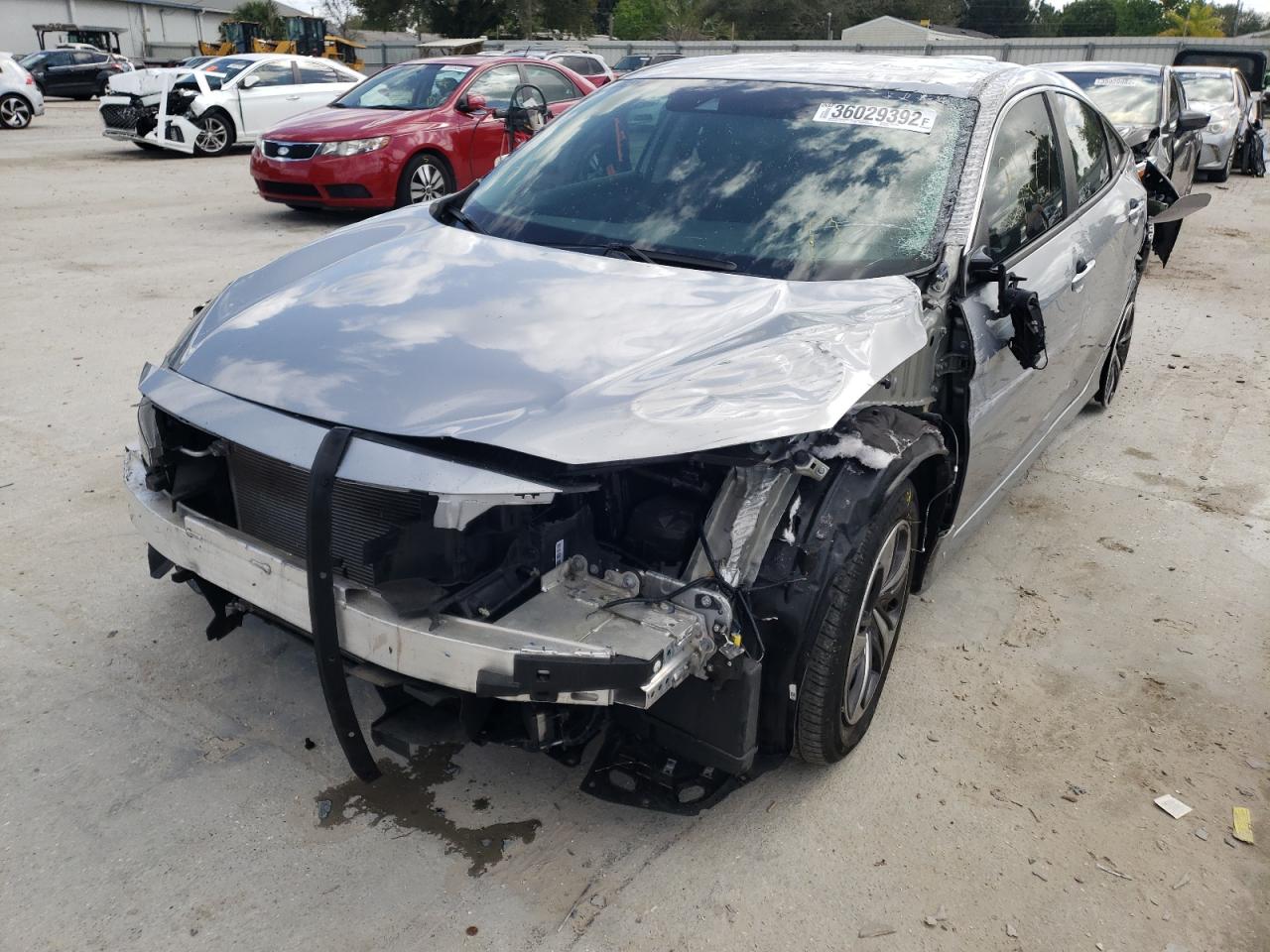 Photo 2 from auction – 2019 HONDA CIVIC LX with VIN 19XFC2F61KE042910