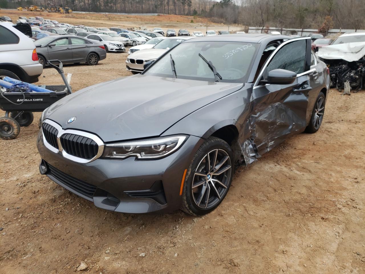 Photo 2 from auction – 2019 BMW 330I with VIN WBA5R1C55KFH04574