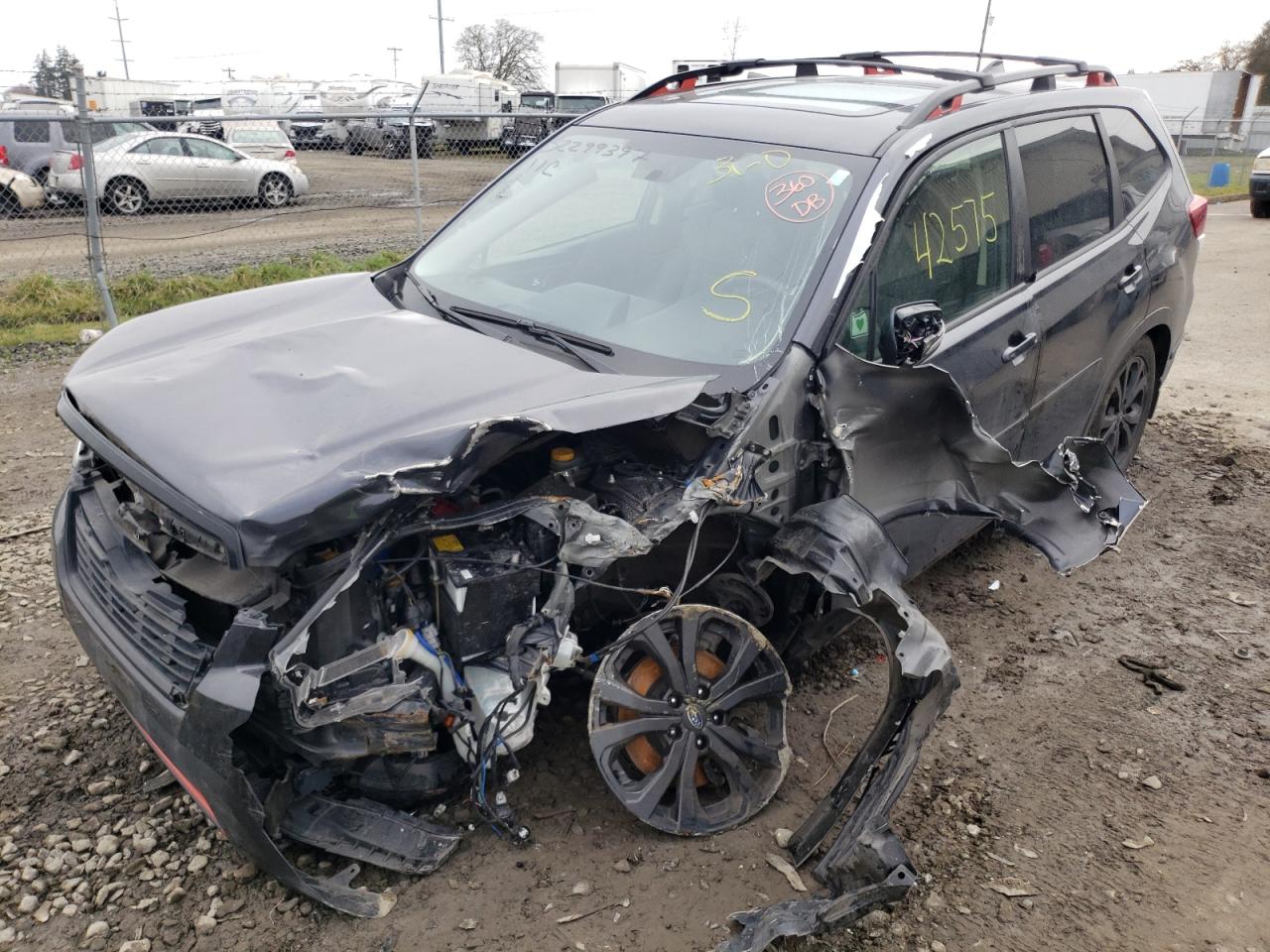 Photo 2 from auction – 2019 SUBARU FORESTER S with VIN JF2SKAPC8KH521885
