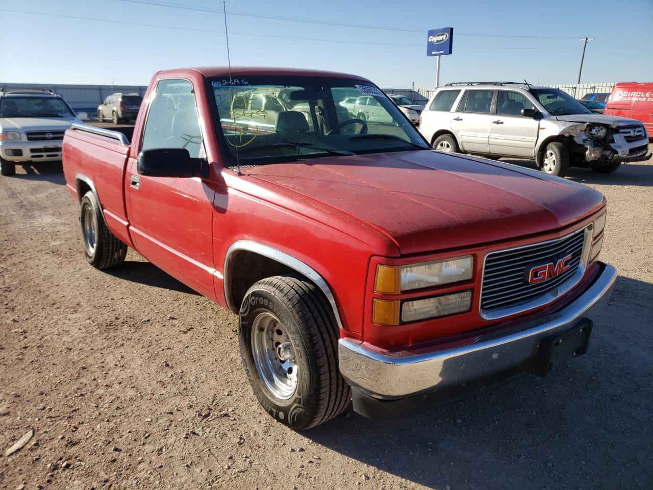 GMC SIERRA C15 1995 with VIN 1GTEC14Z8SZ537791 - Photo from auction