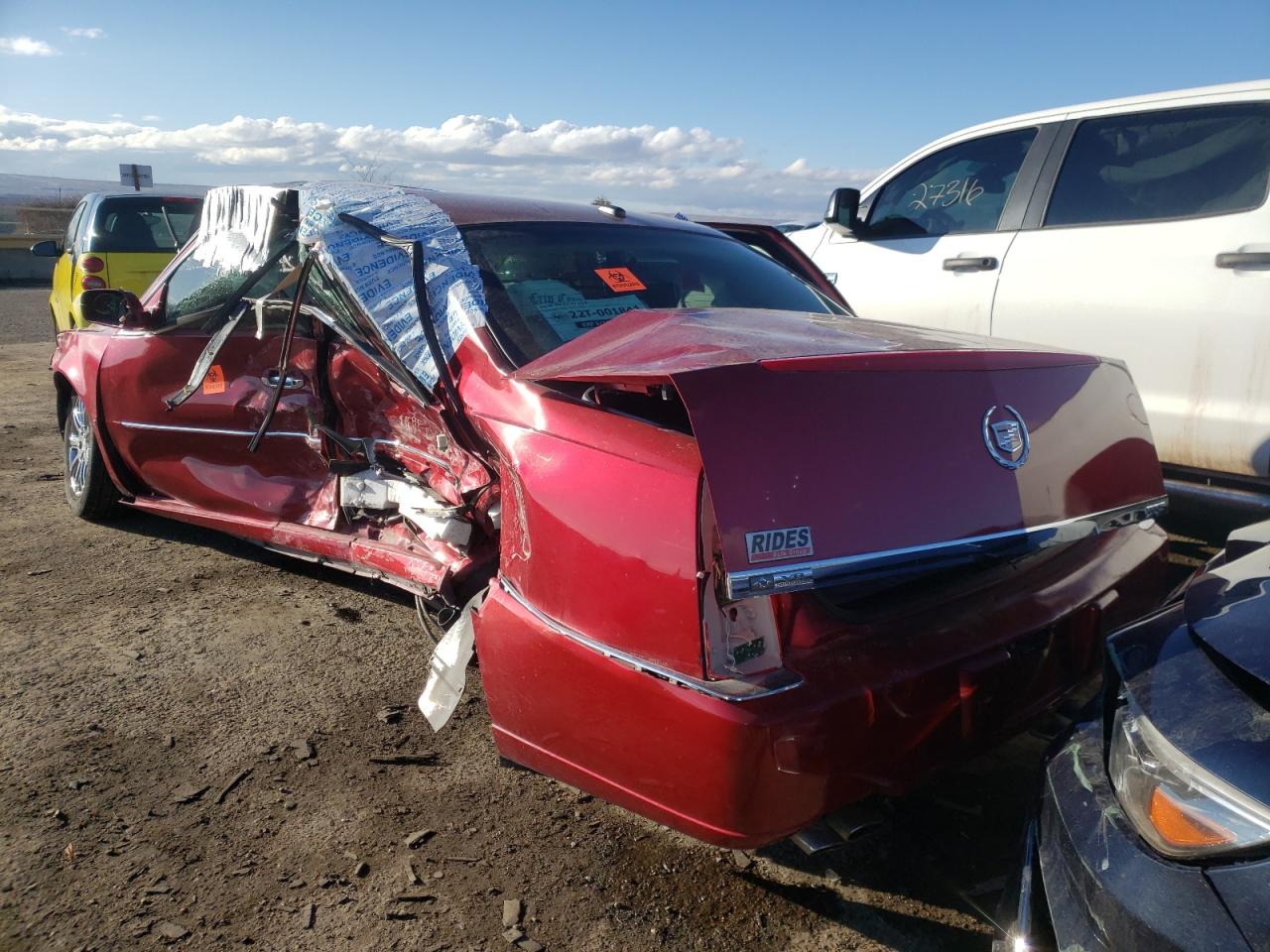 Photo 3 from auction – 2008 CADILLAC DTS with VIN 1G6KD57Y08U148145