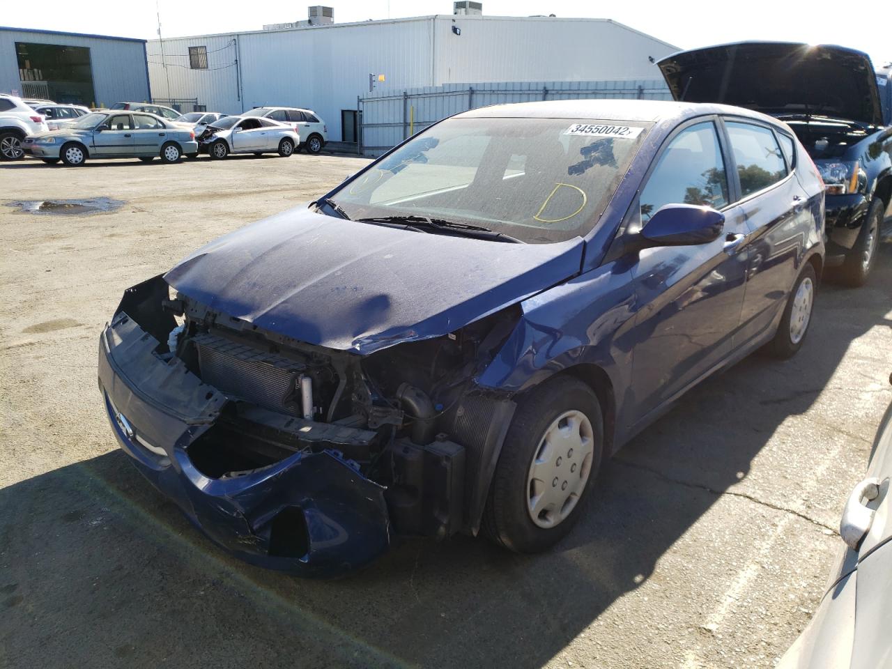 Photo 2 from auction – 2016 HYUNDAI ACCENT SE with VIN KMHCT5AEXGU289964
