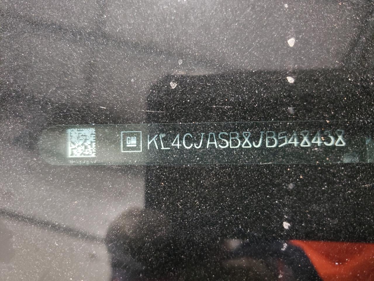 Photo 10 from auction – 2018 BUICK ENCORE PRE with VIN KL4CJASB8JB548438