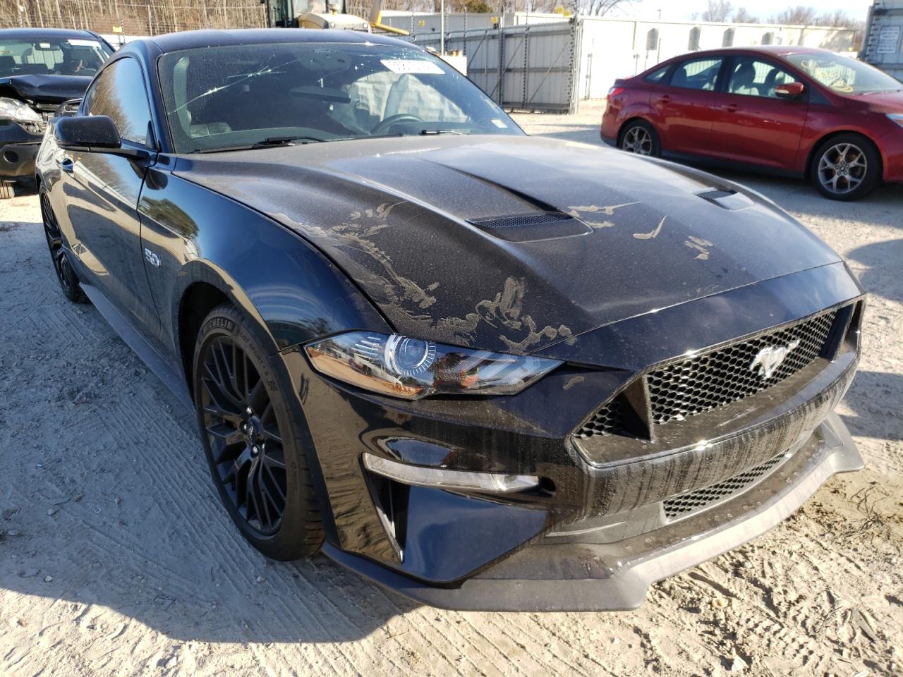 FORD MUSTANG GT 2020 with VIN 1FA6P8CF0L5145752 - Photo from auction