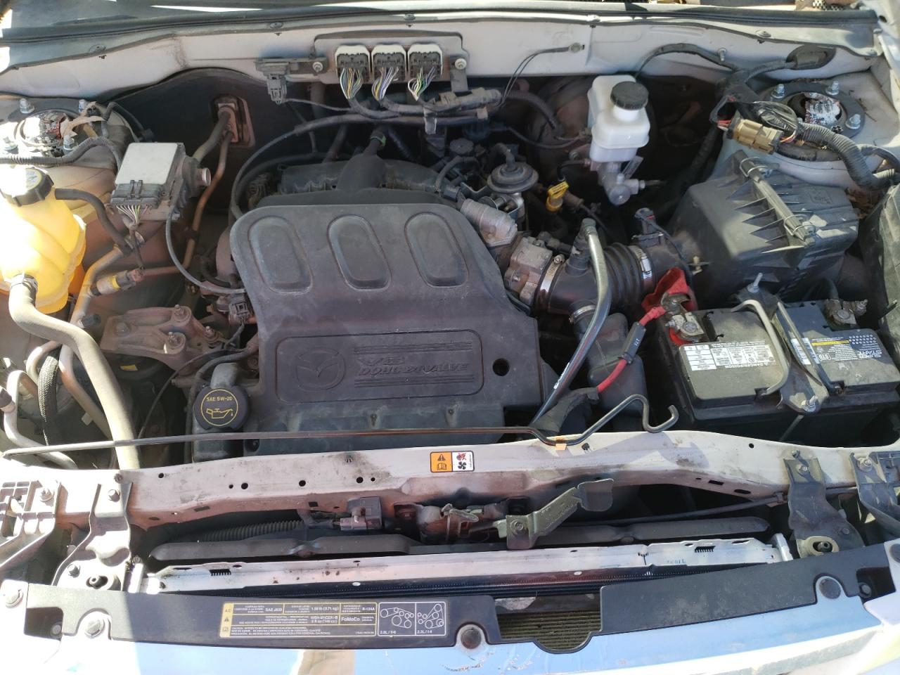 Photo 7 from auction – 2008 MAZDA TRIBUTE S with VIN 4F2CZ06158KM30884