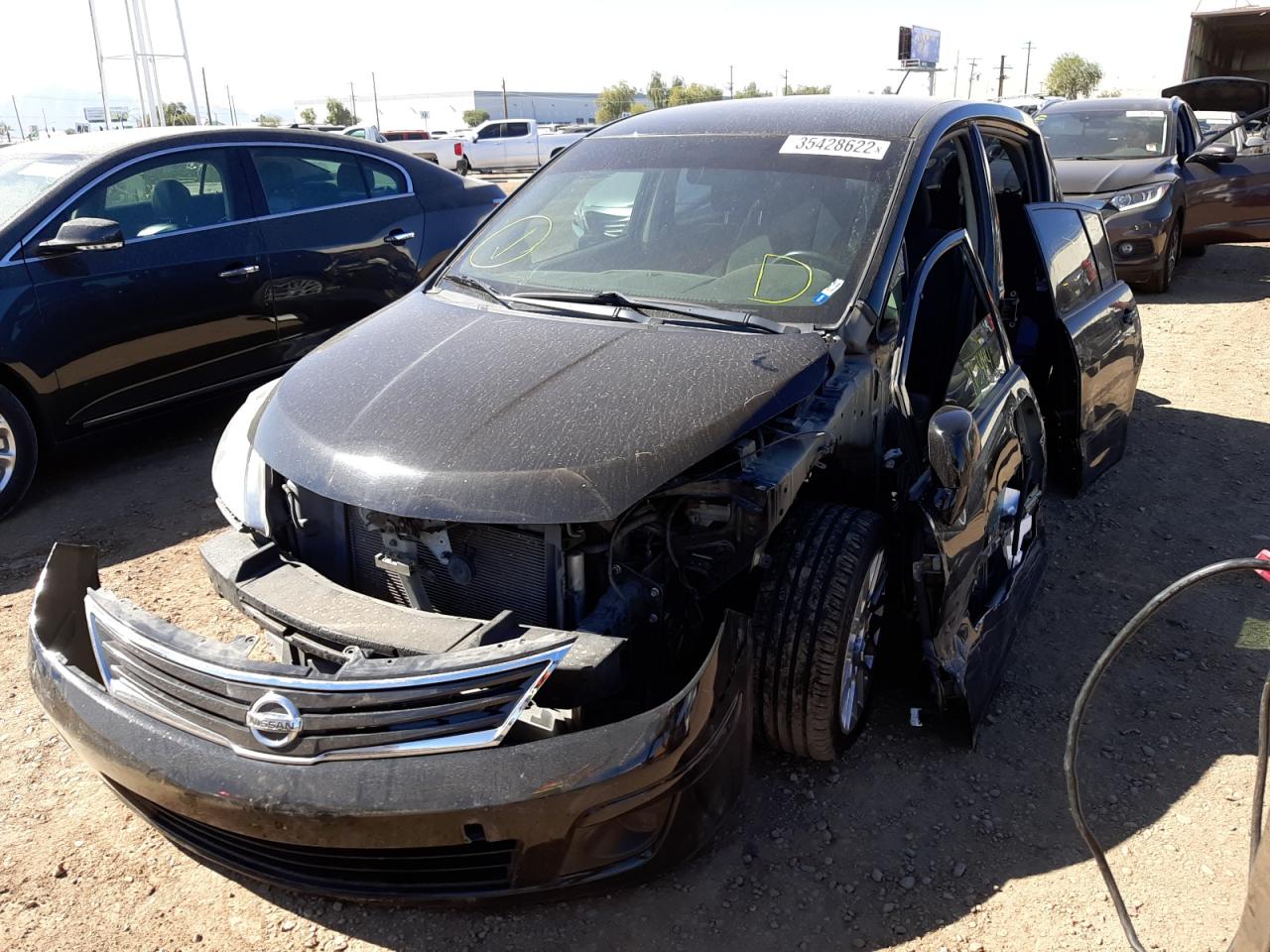 Photo 2 from auction – 2012 NISSAN VERSA S with VIN 3N1BC1CP3CK211336