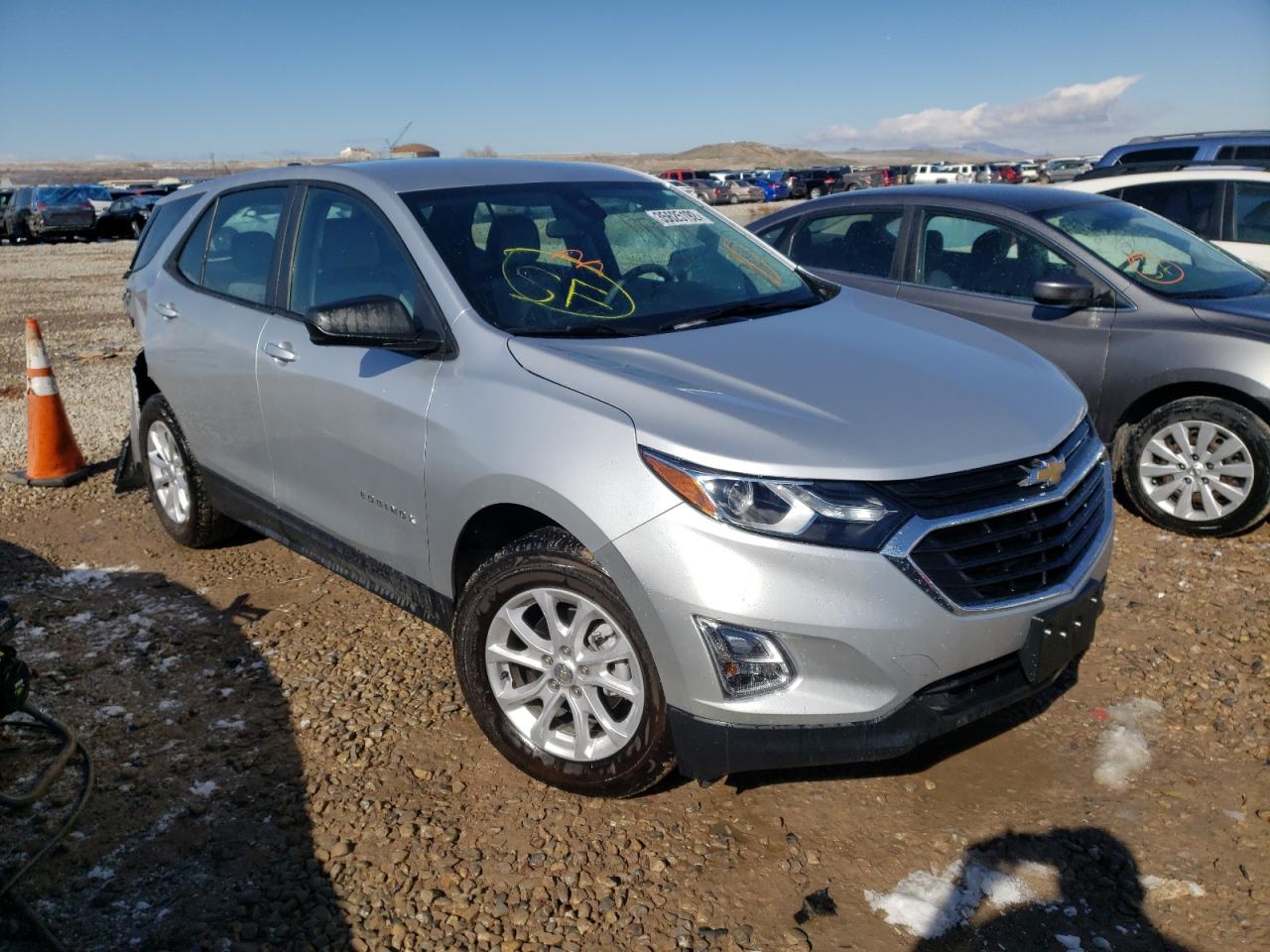 CHEVROLET EQUINOX LS 2020 with VIN 3GNAXSEV3LS582003 - Photo from auction