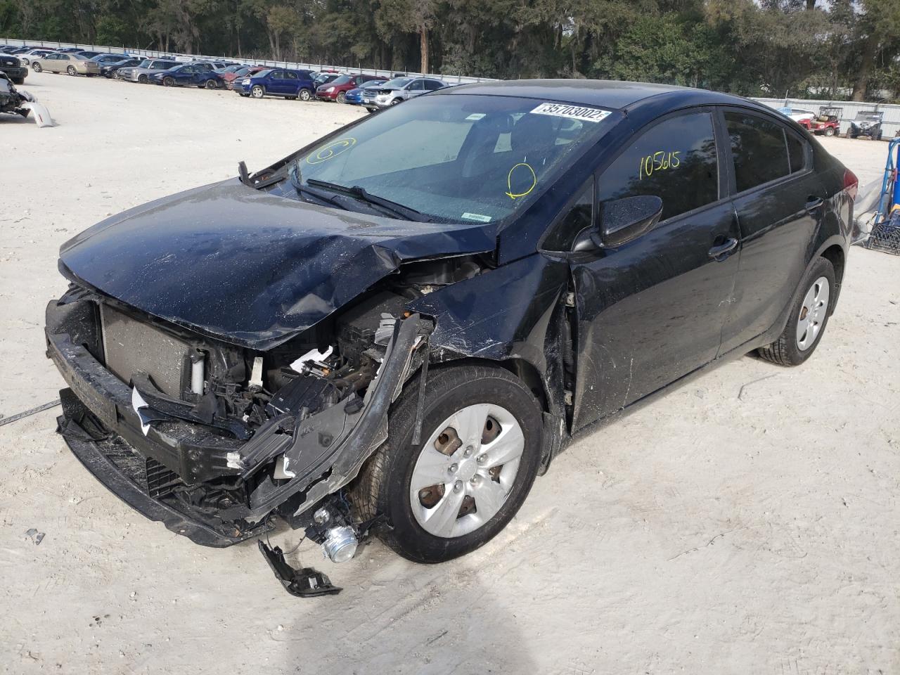 Photo 2 from auction – 2017 KIA FORTE LX with VIN 3KPFK4A79HE104447