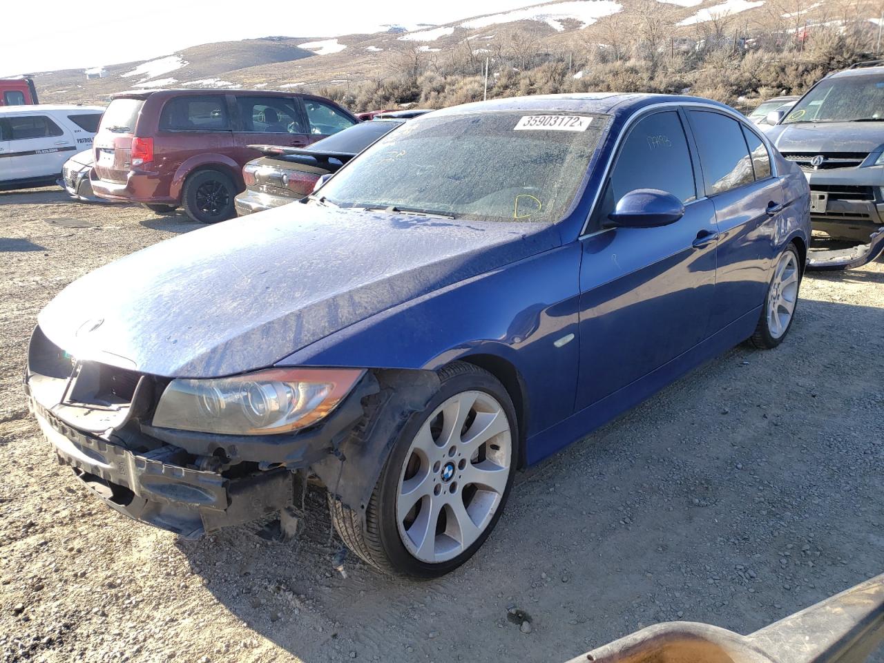 Photo 2 from auction – 2007 BMW 335 I with VIN WBAVB73577KY60957