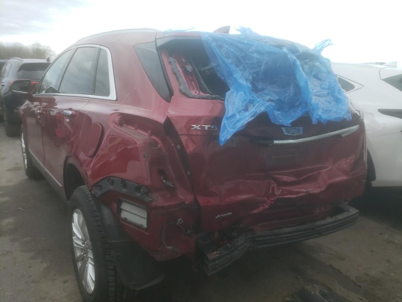 Photo 3 from auction – 2019 CADILLAC XT5 with VIN 1GYKNBRS6KZ143439