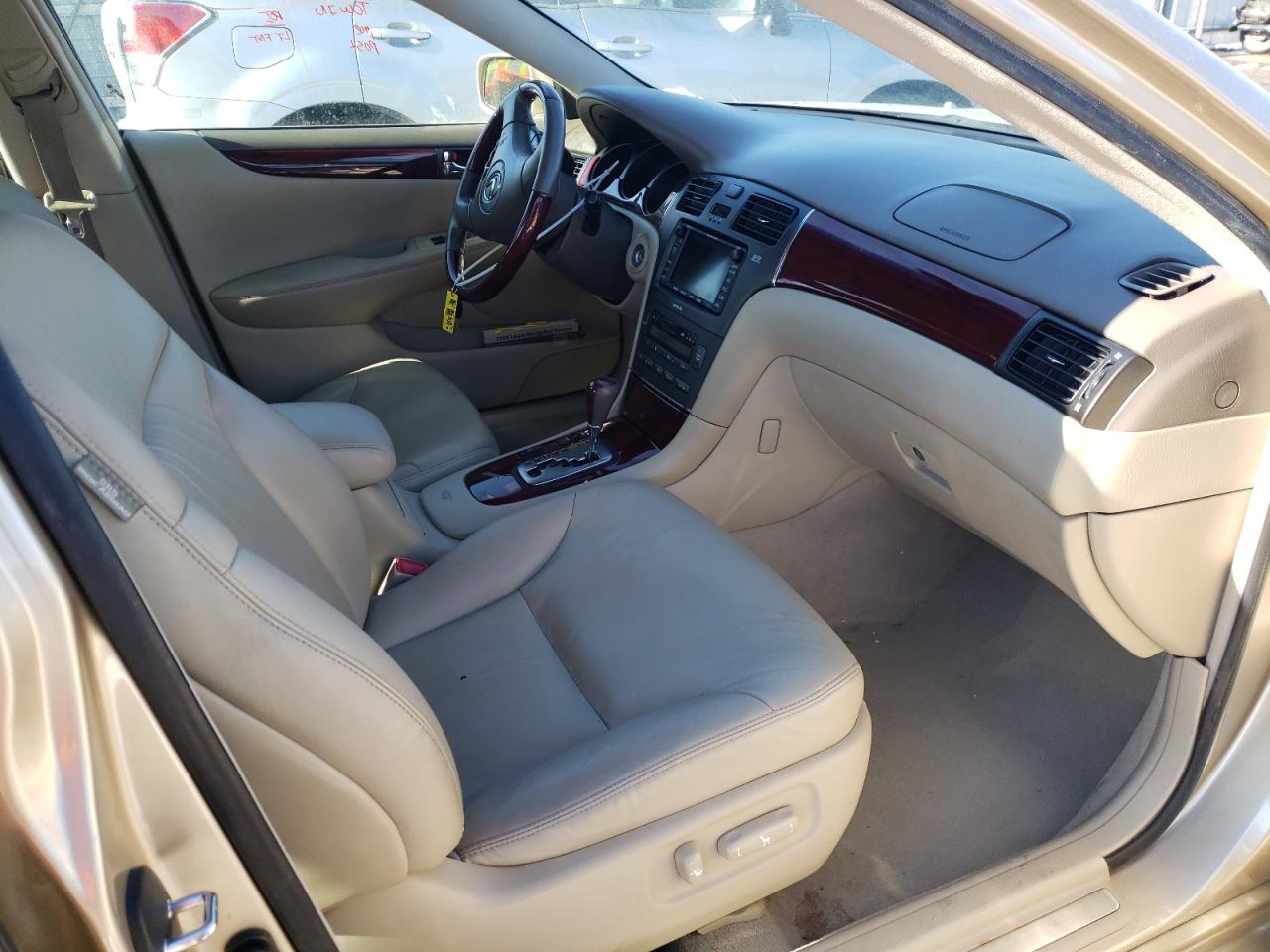 Photo 5 from auction – 2004 LEXUS ES 330 with VIN JTHBA30G645037954