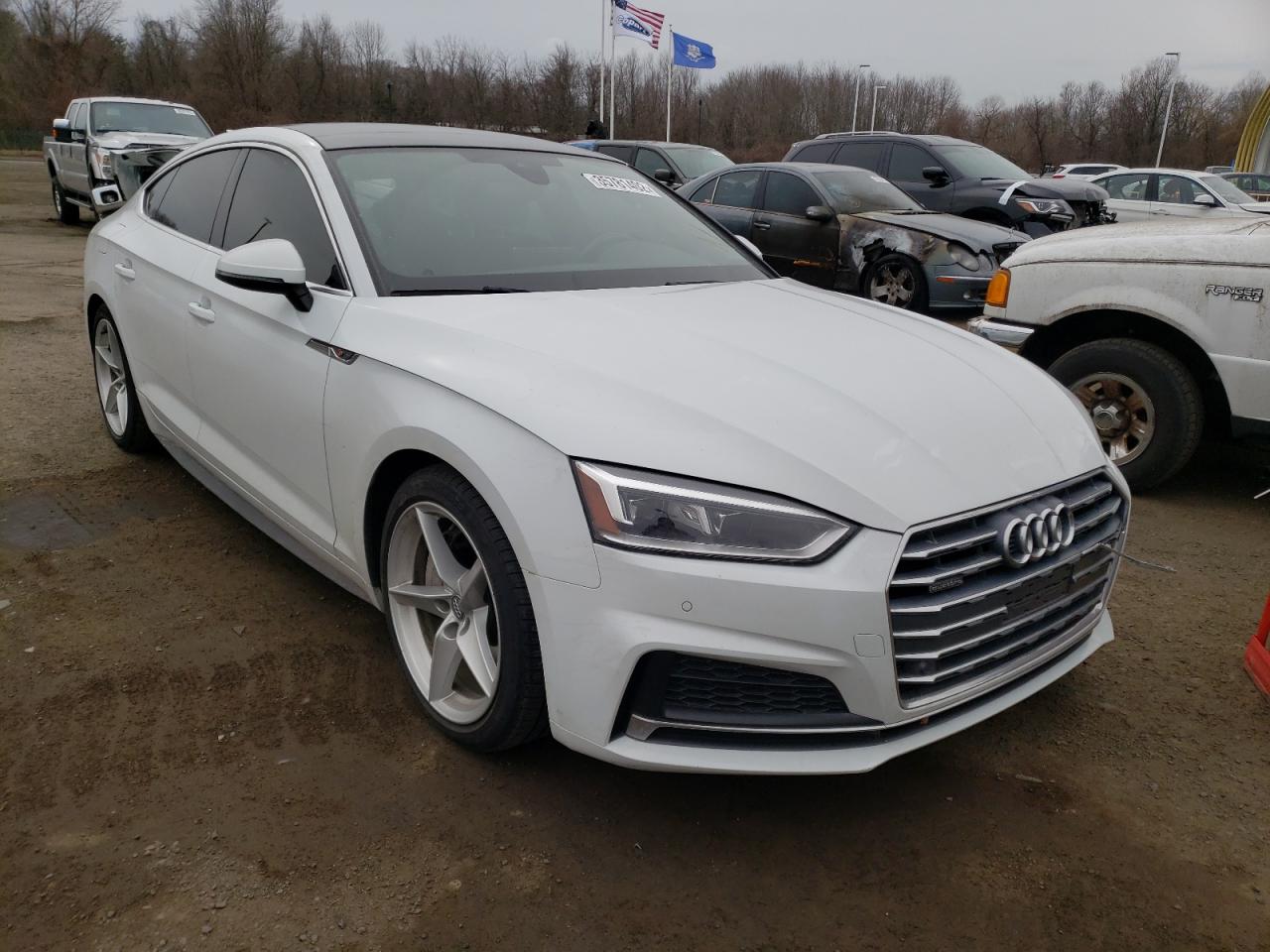AUDI A5 PREMIUM 2018 with VIN WAUENCF52JA059720 - Photo from auction