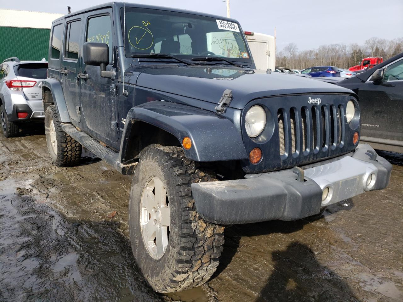 JEEP WRANGLER U 2008 with VIN 1J4GA59148L553033 - Photo from auction